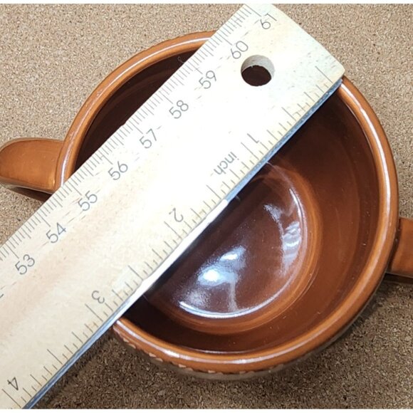 Galerie Brown Sock Monkey Double Handle & Sided Coffee Cup Mug Ceramic 14 oz. - Picture 8 of 8